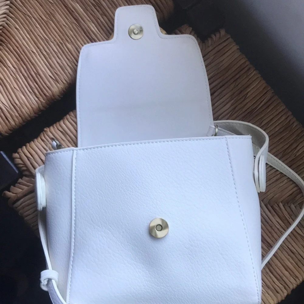 New Free People Carrie Crossbody winter white